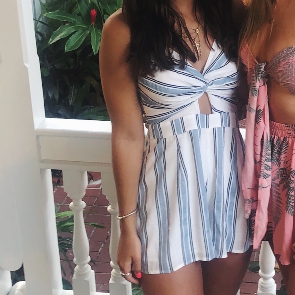 Striped Romper
